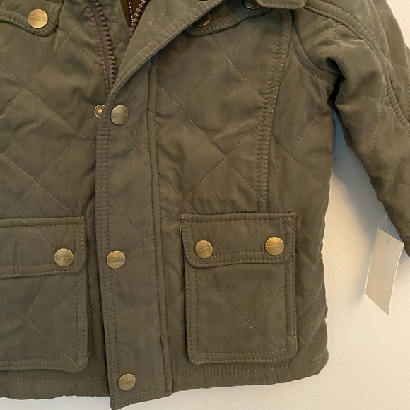Toddler jacket- Olive - Picture 4 of 4